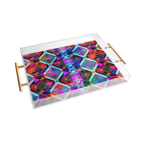 Schatzi Brown Diamond Fiesta Acrylic Tray