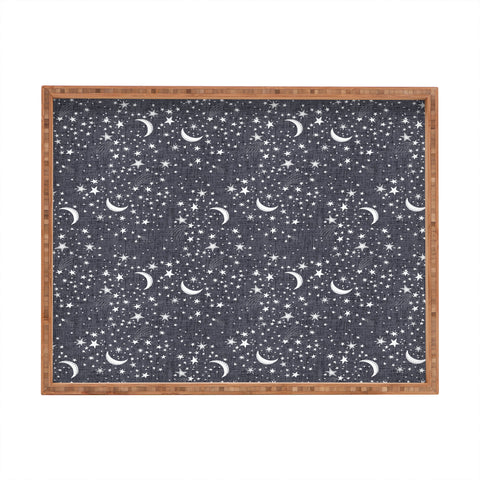 Schatzi Brown Dreaming of Stars Night Rectangular Tray