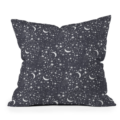 Schatzi Brown Dreaming of Stars Night Throw Pillow
