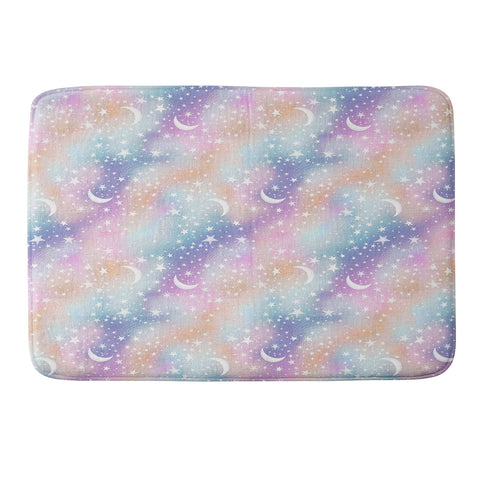 Schatzi Brown Dreaming of Stars Pastel Memory Foam Bath Mat