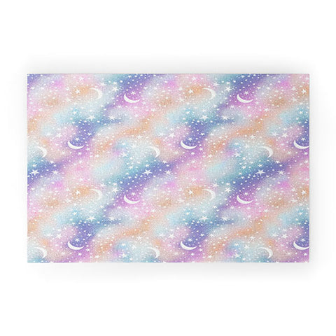 Schatzi Brown Dreaming of Stars Pastel Welcome Mat