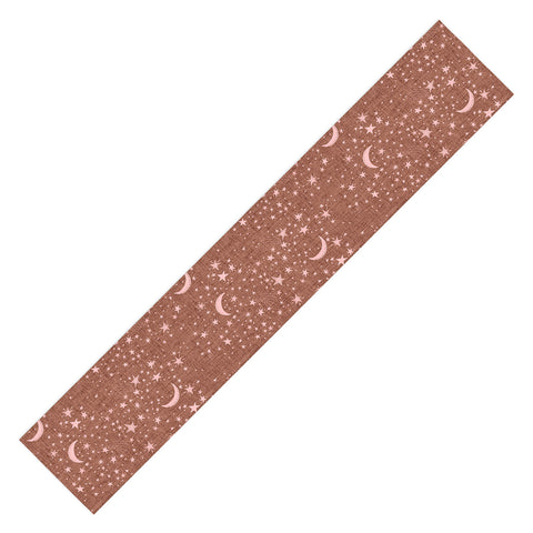 Schatzi Brown Dreaming of Stars Warm Boho Table Runner