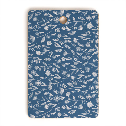 Schatzi Brown Fiona Floral Heron Cutting Board Rectangle