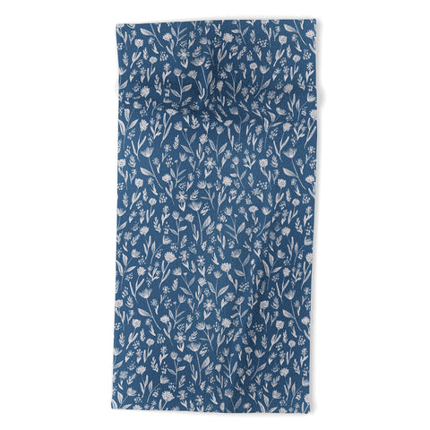 Schatzi Brown Fiona Floral Heron Beach Towel