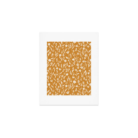 Schatzi Brown Fiona Floral Marigold Art Print
