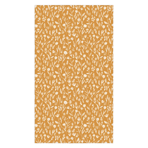 Schatzi Brown Fiona Floral Marigold Tablecloth