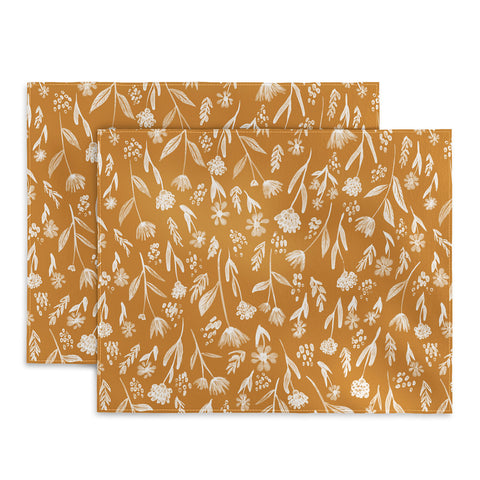 Schatzi Brown Fiona Floral Marigold Placemat
