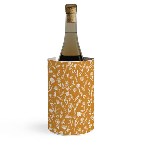 Schatzi Brown Fiona Floral Marigold Wine Chiller