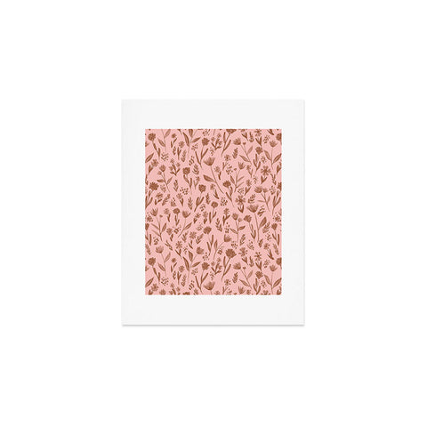 Schatzi Brown Fiona Floral Mocca Art Print