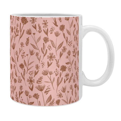 Schatzi Brown Fiona Floral Mocca Coffee Mug