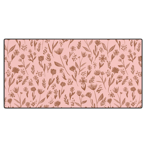 Schatzi Brown Fiona Floral Mocca Desk Mat