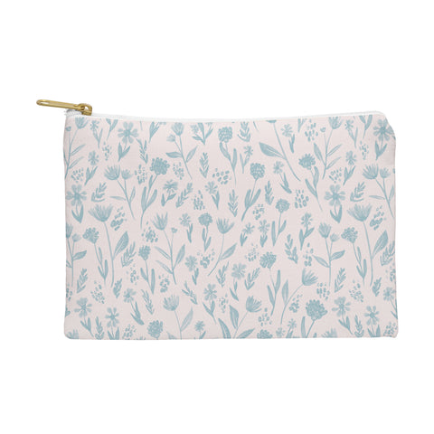 Schatzi Brown Fiona Floral Sky Pouch