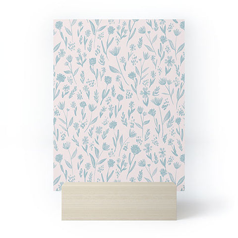 Schatzi Brown Fiona Floral Sky Mini Art Print