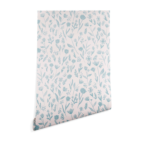 Schatzi Brown Fiona Floral Sky Wallpaper