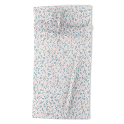 Schatzi Brown Fiona Floral Sky Beach Towel