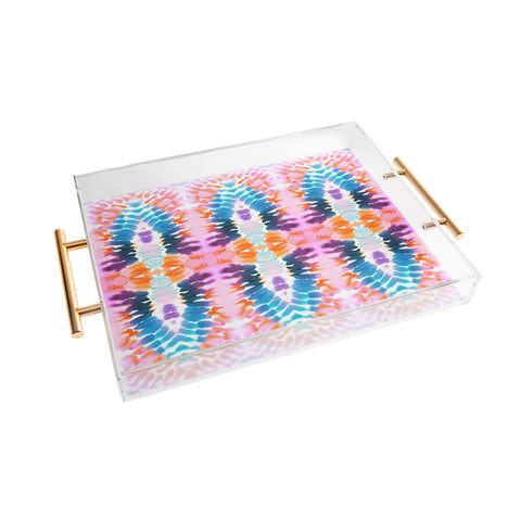 Schatzi Brown Free Spirit Pattern C Acrylic Tray