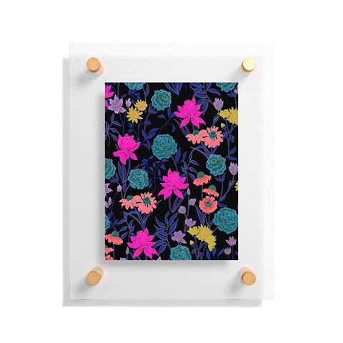Schatzi Brown Heidi Garden Midnight Floating Acrylic Print