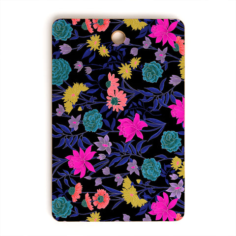 Schatzi Brown Heidi Garden Midnight Cutting Board Rectangle