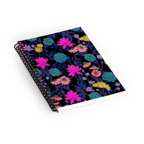 Schatzi Brown Heidi Garden Midnight Spiral Notebook