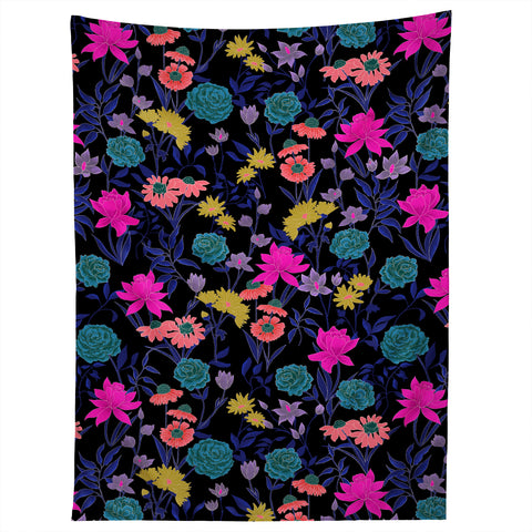 Schatzi Brown Heidi Garden Midnight Tapestry