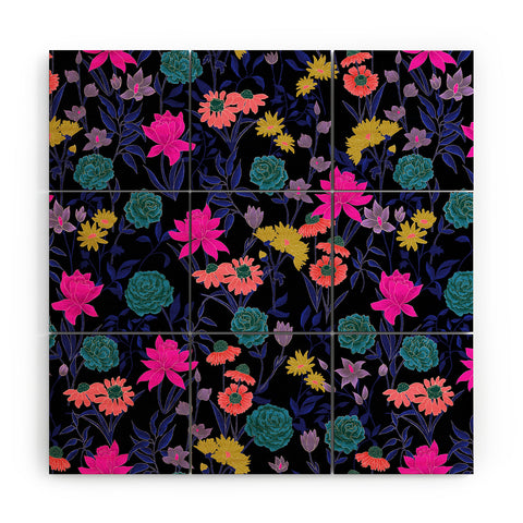 Schatzi Brown Heidi Garden Midnight Wood Wall Mural