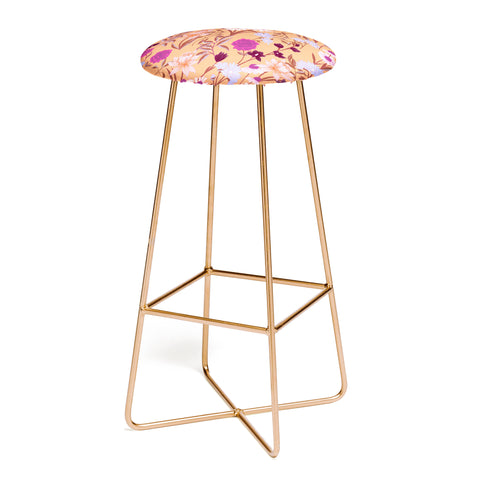 Schatzi Brown Heidi Garden Peach Bar Stool