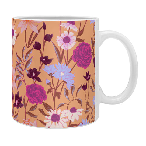 Schatzi Brown Heidi Garden Peach Coffee Mug