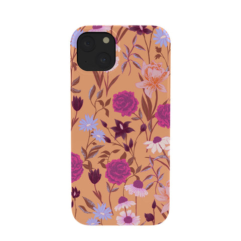 Schatzi Brown Heidi Garden Peach Phone Case
