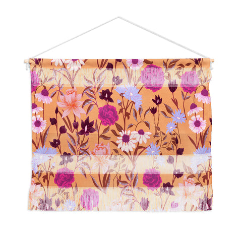 Schatzi Brown Heidi Garden Peach Wall Hanging Landscape