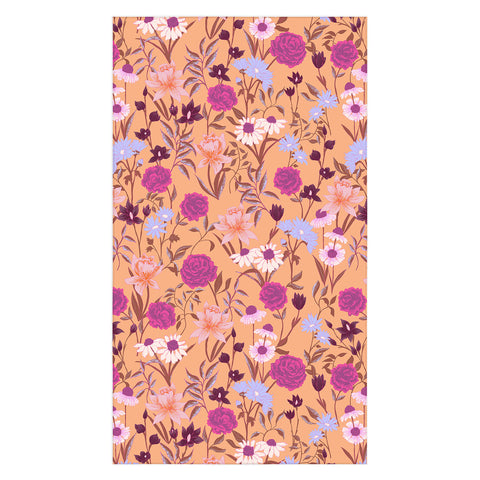 Schatzi Brown Heidi Garden Peach Tablecloth