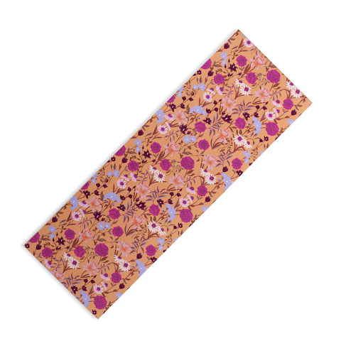 Schatzi Brown Heidi Garden Peach Yoga Mat