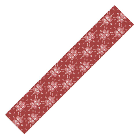 Schatzi Brown Heidi Global Cranberry Table Runner