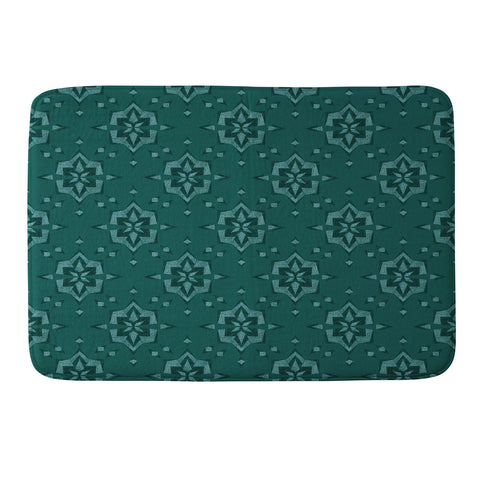Schatzi Brown Heidi Global Emerald Memory Foam Bath Mat