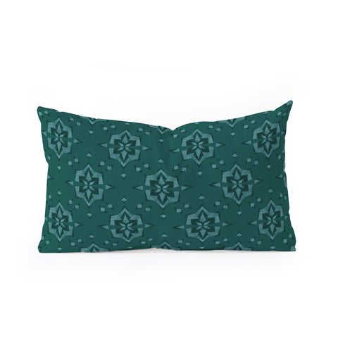 Schatzi Brown Heidi Global Emerald Oblong Throw Pillow