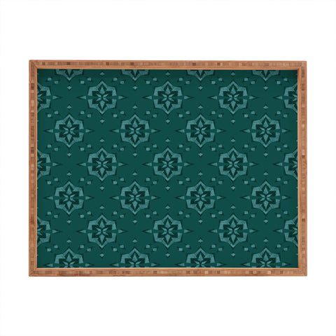 Schatzi Brown Heidi Global Emerald Rectangular Tray