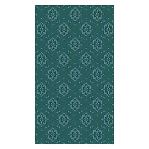 Schatzi Brown Heidi Global Emerald Tablecloth