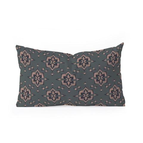 Schatzi Brown Heidi Global Gray Oblong Throw Pillow