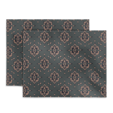 Schatzi Brown Heidi Global Gray Placemat
