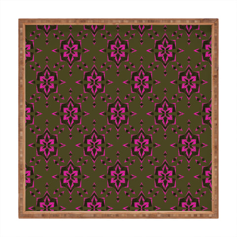 Schatzi Brown Heidi Global Olive Square Tray