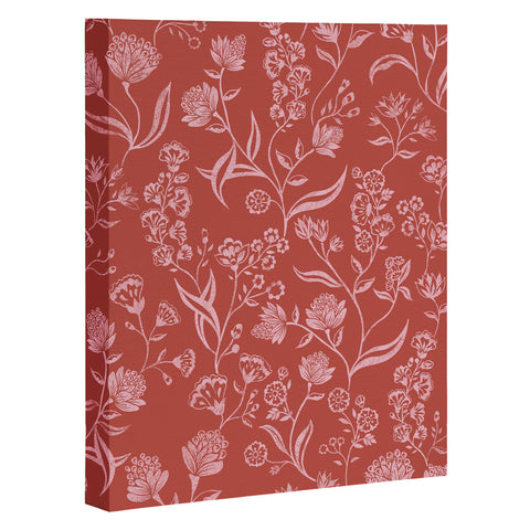 Schatzi Brown Ingrid Floral Copper Art Canvas