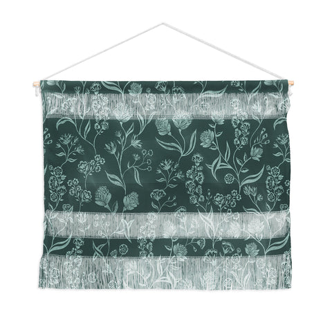 Schatzi Brown Ingrid Floral Green Wall Hanging Landscape