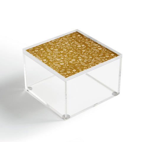 Schatzi Brown Ingrid Floral Marigold Acrylic Box