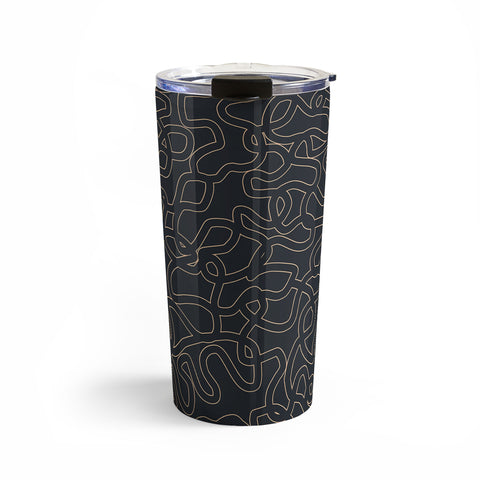 Schatzi Brown Innessa Curves Midnight Travel Mug