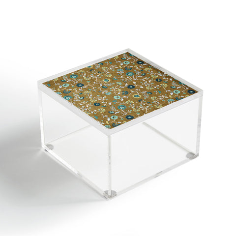 Schatzi Brown Jaipur Olive green Acrylic Box