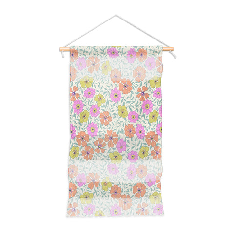 Schatzi Brown Jirra Floral Pastel Wall Hanging Portrait