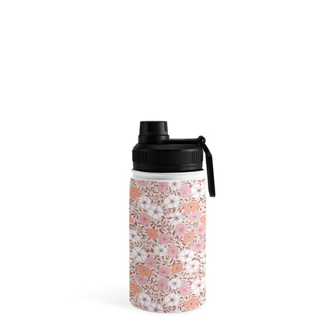 Schatzi Brown Jirra Floral Pink Water Bottle