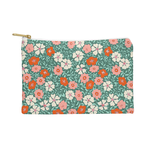 Schatzi Brown Jirra Floral Spring Pouch