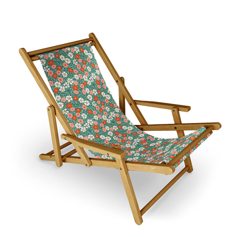 Schatzi Brown Jirra Floral Spring Sling Chair