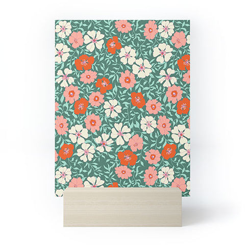 Schatzi Brown Jirra Floral Spring Mini Art Print