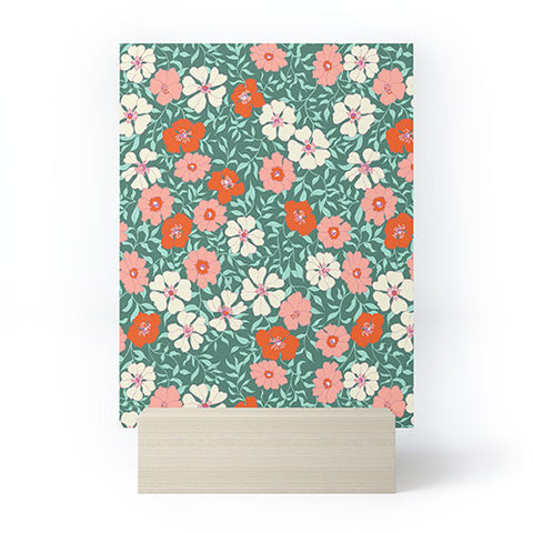 Schatzi Brown Jirra Floral Spring Mini Art Print